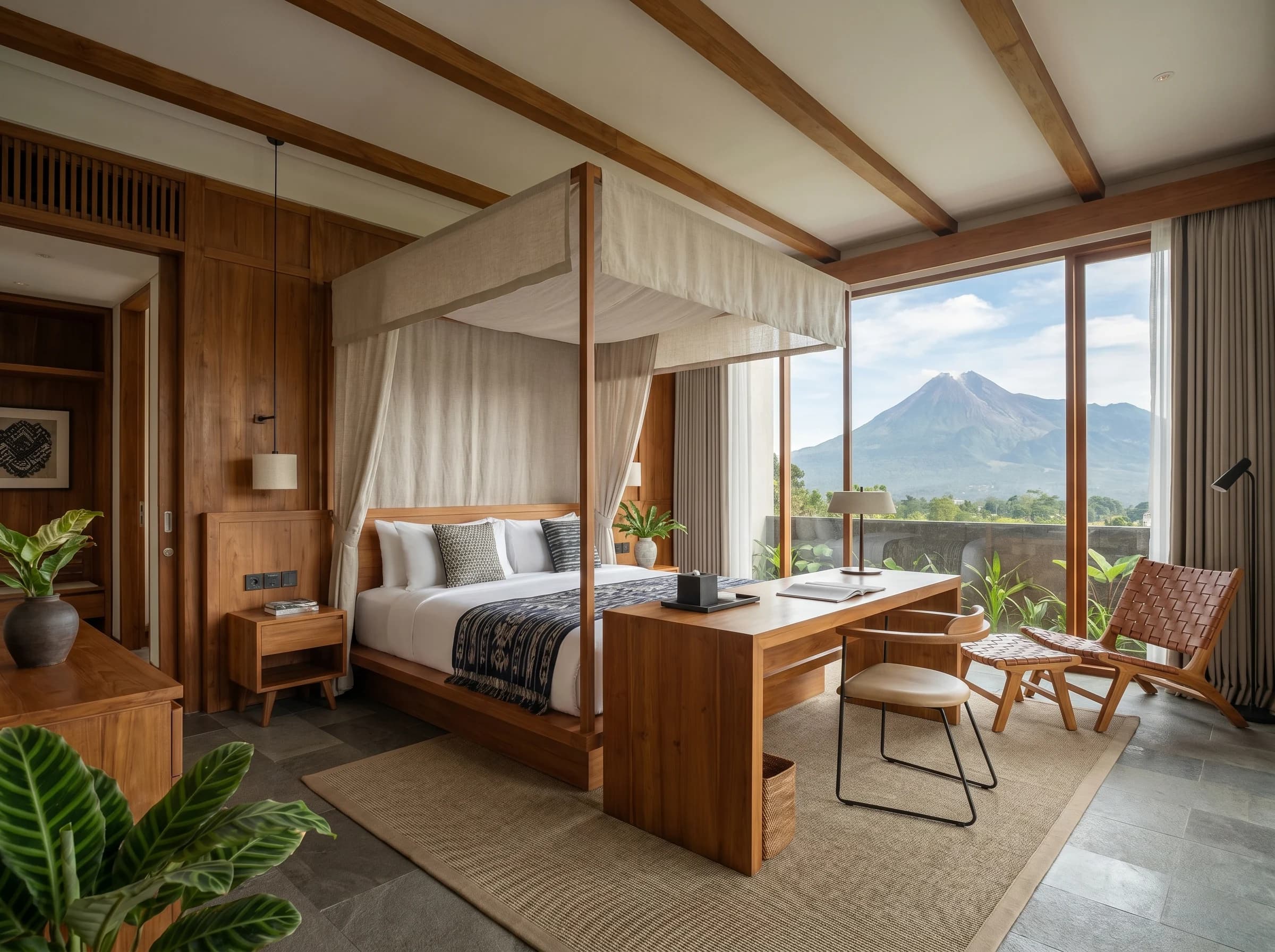 Foto kamar Deluxe Merapi View